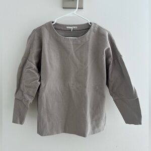 OAK + FORT Taupe Knit Sweater